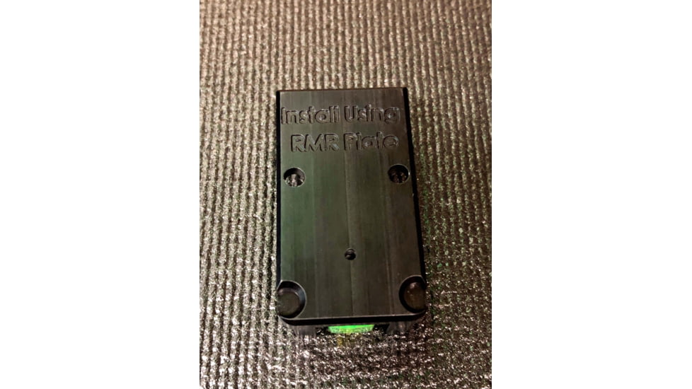 SeeAll Open Sights MK3 Pistol Sight Plate System, Crosshair, Black, 850006380534