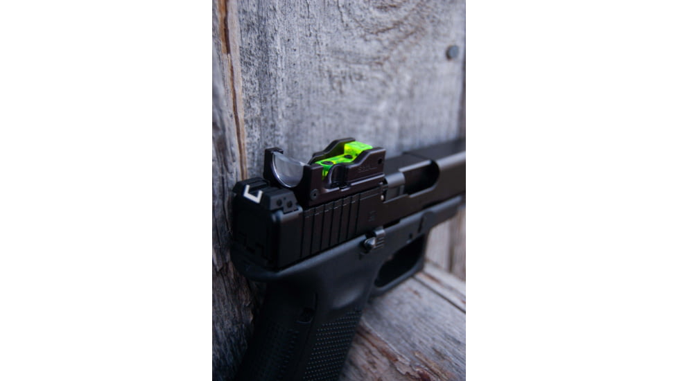 USED SeeAll Open Sights MK3 Tritium Pistol Sight Plate System, Delta, Black, 850006380503, EDEMO1, Used, Condition Like New, Inspect and Rebox