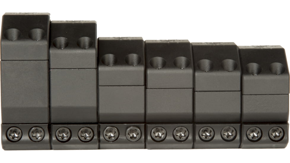 Seekins Precision 30mm Tube Rifle Scope Rings, 1.45in AR High, 4 Cap Screw, 0010620018 - F