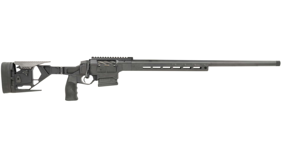 Seekins Precision Havak HIT Bolt Action Rifle, 6mm Creedmoor, 24 in barrel, 1-8 Twist, Threaded, 3 Rounds, 0011710101BLK-FRRMPG