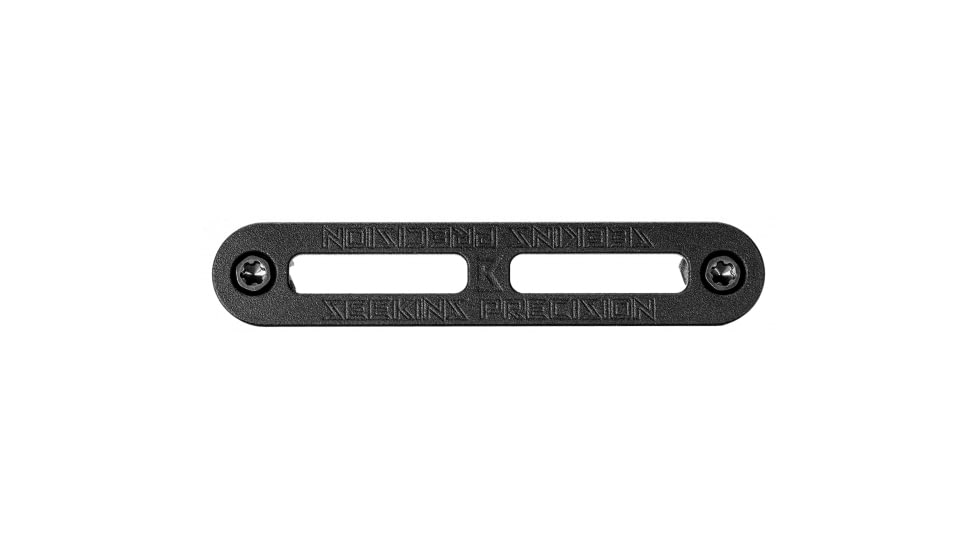 Seekins Precision Integrated Rail Attachment System, 2 Slot, MLOK, 4 in, Black, 11870001