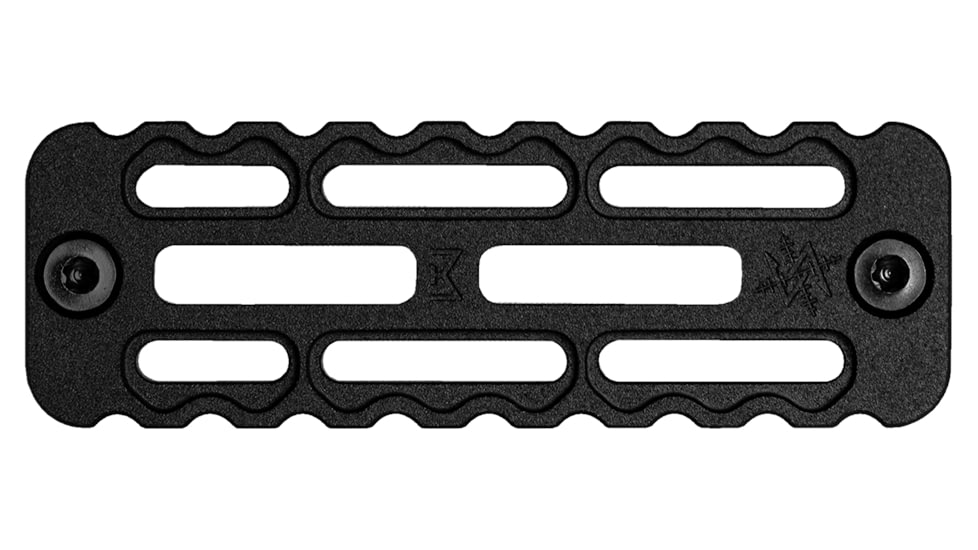 Seekins Precision Mounted Rail Attachment System, M-LOK, 4.5 in, 2 Slot, Black, 0010560095 - F