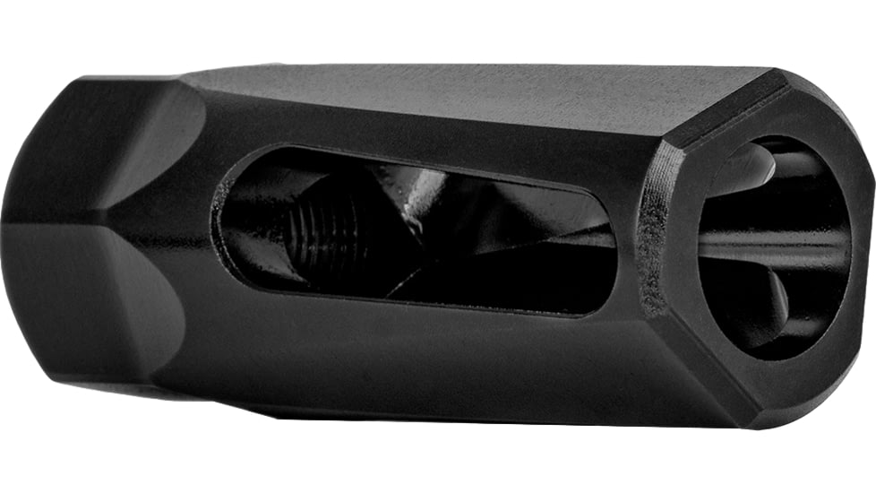 Seekins Precision Nest Flash Hider 1/2x28, Steel, Black Melonite, 0011510059 - F