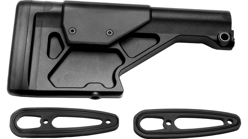 Seekins Precision ProComp 10x AR15/AR10 Rifle Stock, Polymer, Black, 0011810001 - F