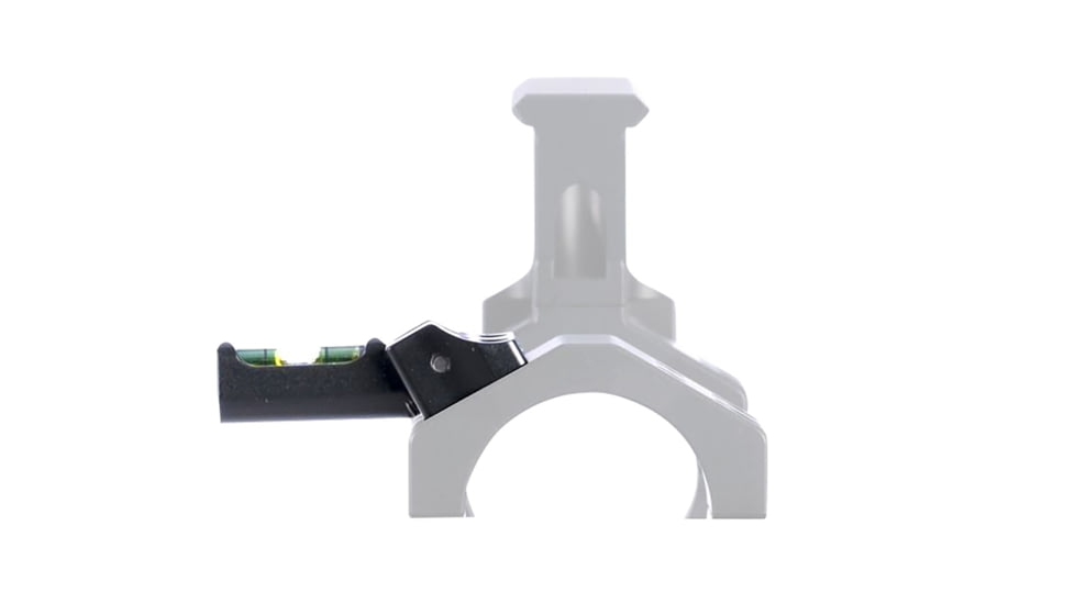 Seekins Precision X-Cap Adjustable Bubble Level Black 7075 Aluminum, 0010650156-F