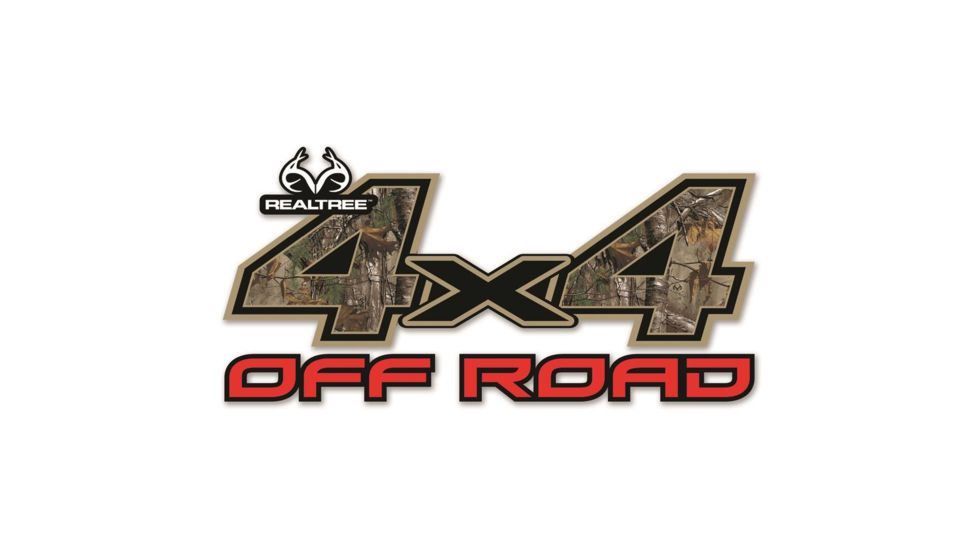 SEI 4x4 Off Road Decal, Realtree Xtra RT 4X4-XT