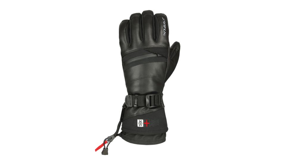 Seirus Heatwave Plus ST Ascent Glove - Mens, Black, Small, 1272.1.0012
