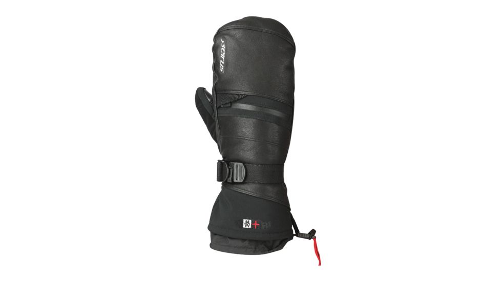 Seirus Heatwave Plus ST Ascent Mitt - Mens, Black, Small, 1612.1.0012