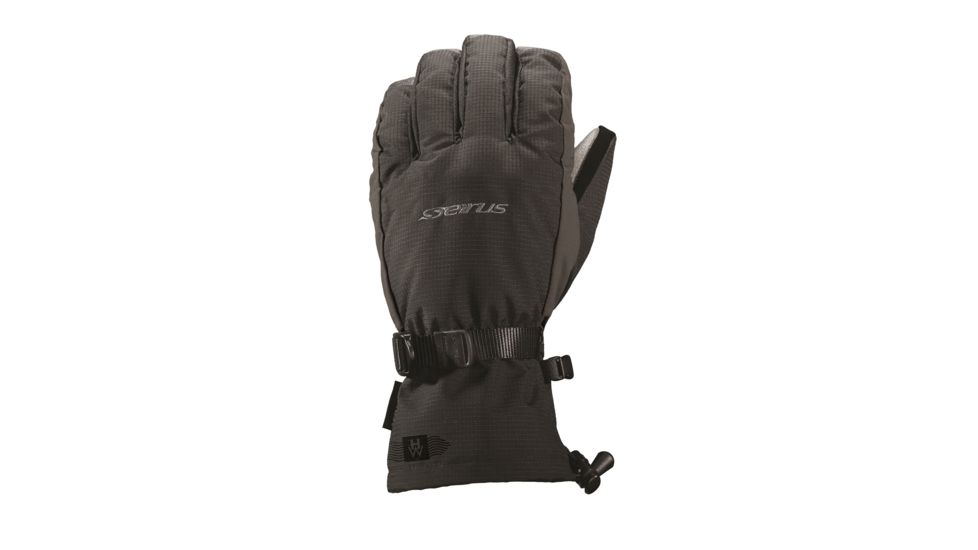 Seirus HWS Heatwave Accel Glove &quot; Mens, Black/Charcoal, Medium 4006637