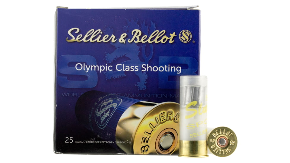 Sellier &amp; Bellot Special 12 Gauge 1oz 2.75in Shotgun Slugs Ammo, 25 Rounds, SB12SLUG
