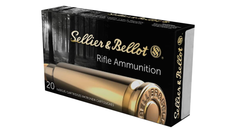 Sellier &amp; Bellot 45-70 405 Grain Soft Point Rifle Ammo, 20 Rounds, SB4570A