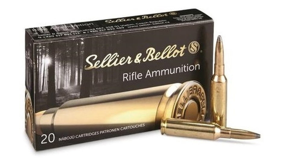 Sellier &amp; Bellot 6.5 Creedmoor 156 Grain Soft Point Rifle Ammo, 20 Rounds, SB65D