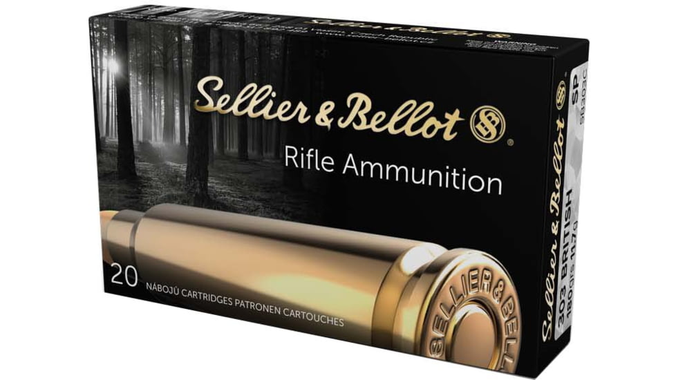 Sellier &amp; Bellot 303 British 180 Grain Soft Point Rifle Ammunition