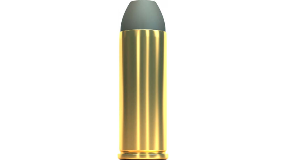 Sellier &amp; Bellot 45 Colt 250 Grain Cowboy Action Lead Flat Nose Brass Cased Pistol Ammunition