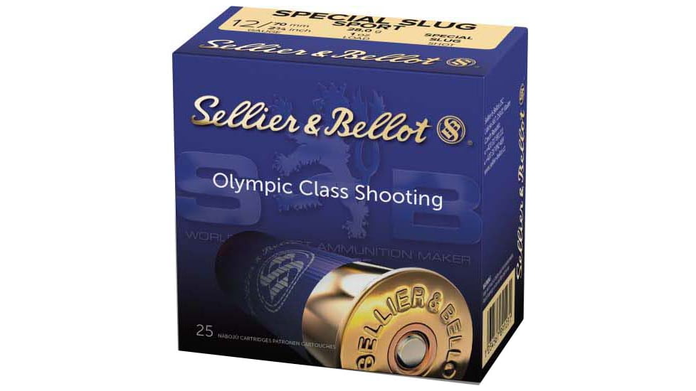 Sellier &amp; Bellot Special 12 Gauge 1oz 2.75in Shotgun Slugs Ammunition