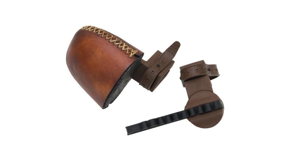 Selway Strap-On Bow Quiver, Recurve/Longbow Rawhide 6Arrow SOR6