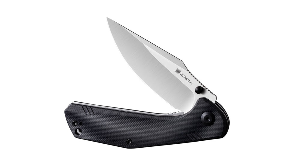 SENCUT Actium Linerlock Black G10