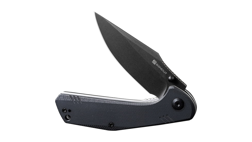 SENCUT Actium Linerlock Black G10 SA02C