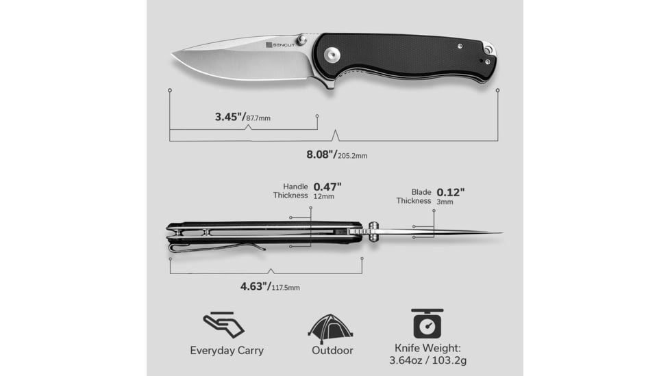 SENCUT Errant Knife - S23054B-3