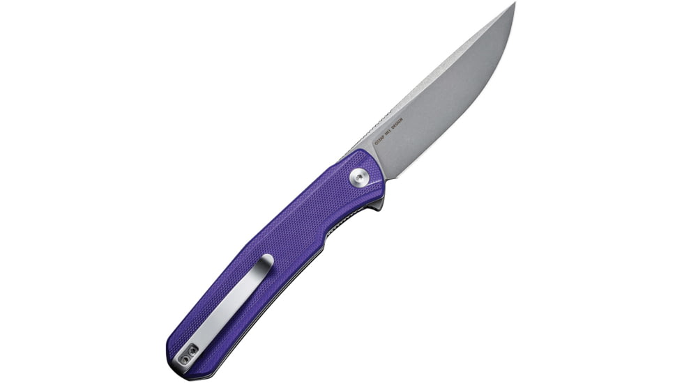 Sencut Knife Scitus 3.47'' Purple G10/gray Stonewash D2