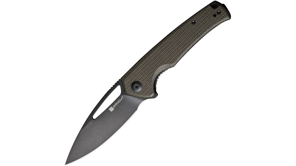 SENCUT Mims Linerlock Green Micarta