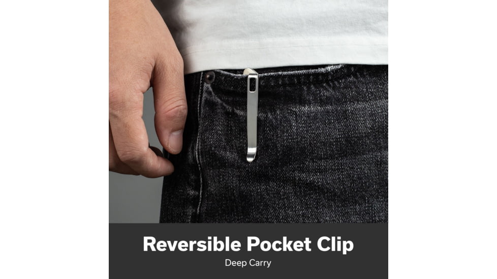 SENCUT Stratex Flipper &amp; Thumb Stud Knife Ivory G10 Handle 3.17inch Satin Finished 9cr18mov Blade