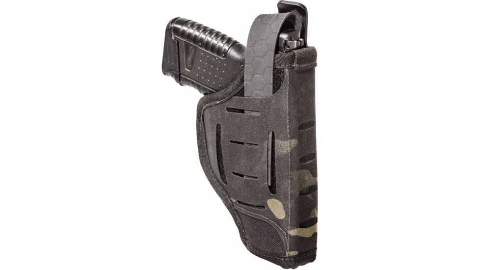 Sentry Ambidextrous Nylon Holster, Ambi, 2in Barrel, Small Revolver/ 5 Shot, MultiCam Black, 35AH04MB