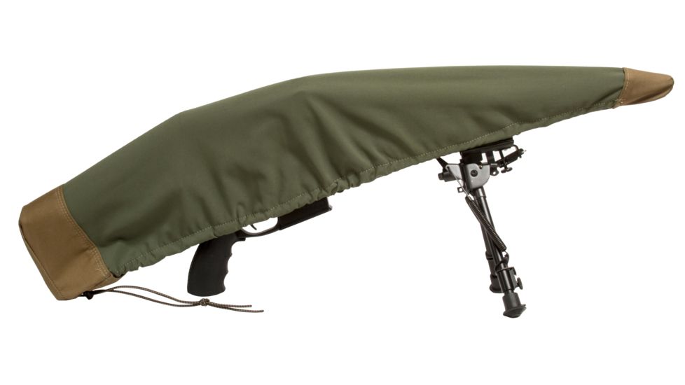 Sentry Armadillo Rifle Water Resistant Firearm Cover, Moss Green, 19DC03MG