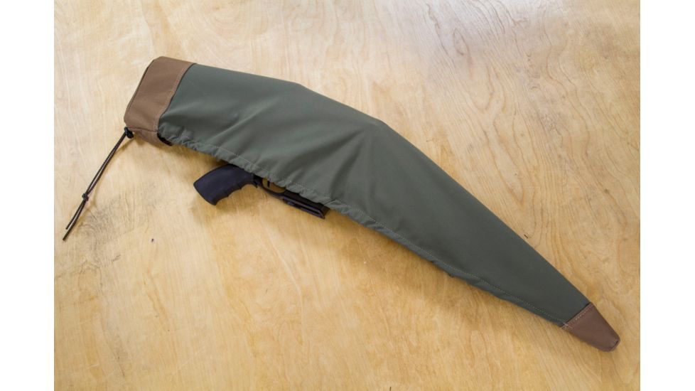 Sentry Armadillo Rifle Water Resistant Firearm Cover, Moss Green, 19DC03MG