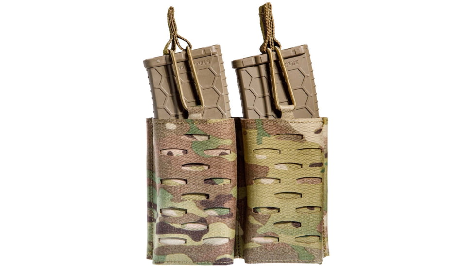 Sentry Gunnar AR/AK Double Side By Side Rifle Mag Pouch, Multi-Cam, Double, 25AC29MC