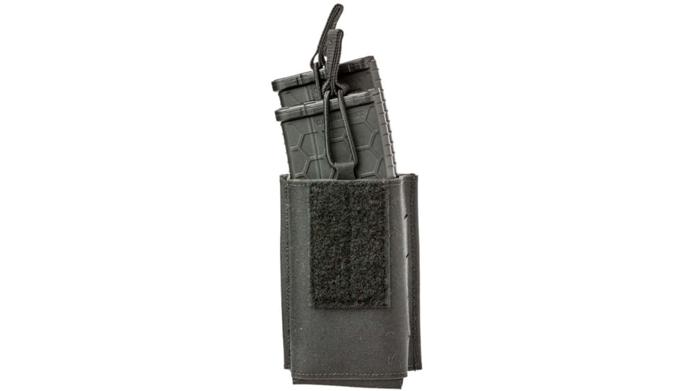 Sentry Gunnar AR/AK Double Stacked Rifle Mag Pouch, Black, Double, 25NP07BK