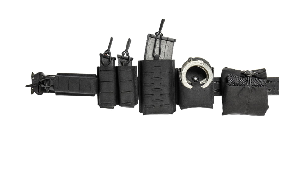 Sentry Gunnar Low Profile Operators Belt V1, Black, Large, 23GB03BK