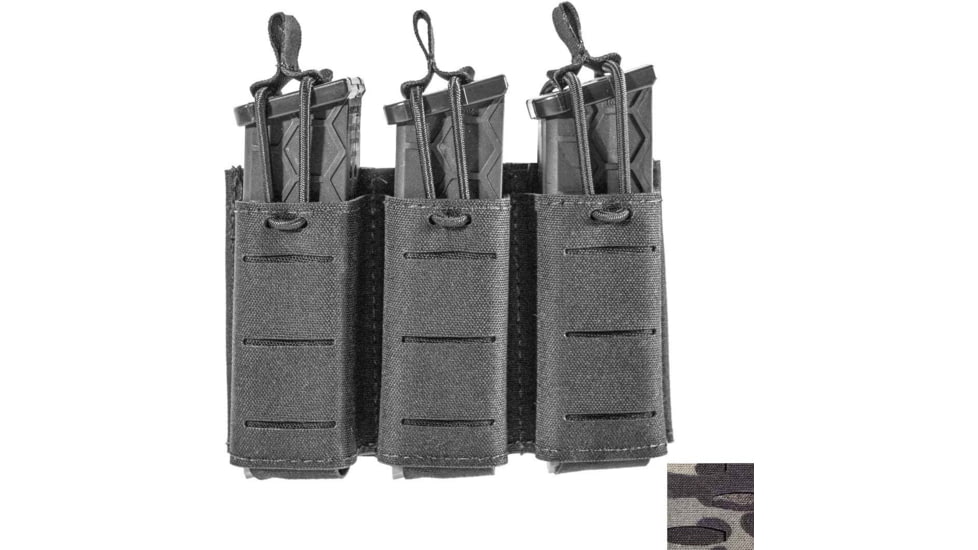 Sentry Gunnar Pistol Triple Mag Pouch, 9mm/.40 Caliber, Multi-Cam Black, Triple, 25NP36MB