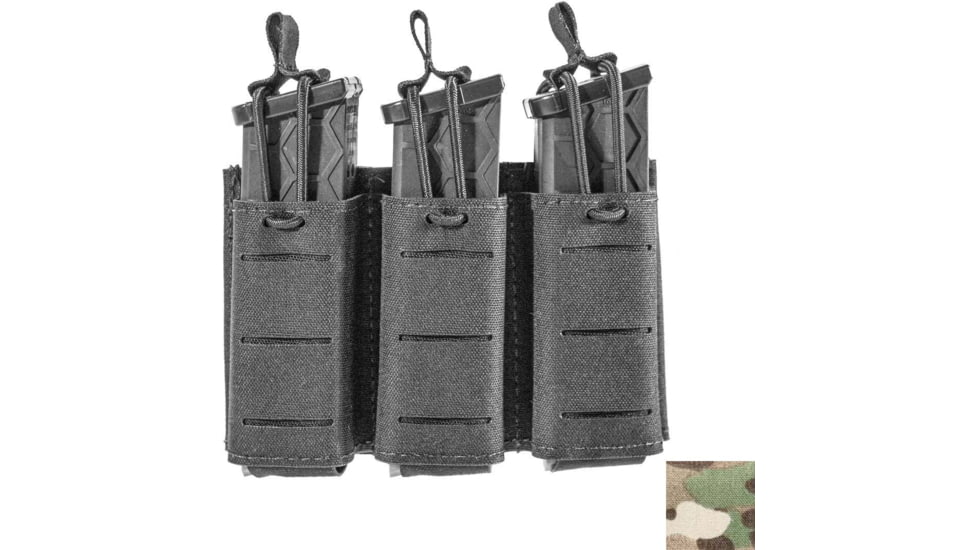 Sentry Gunnar Pistol Triple Mag Pouch, 9mm/.40 Caliber, Multi-Cam, Triple, 25NP36MC