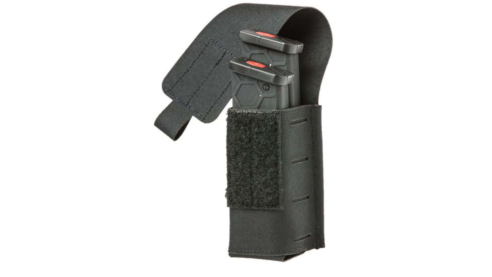Sentry Gunnar Stacked Pistol Double Mag Pouch, Black, Double, 25AC05BK