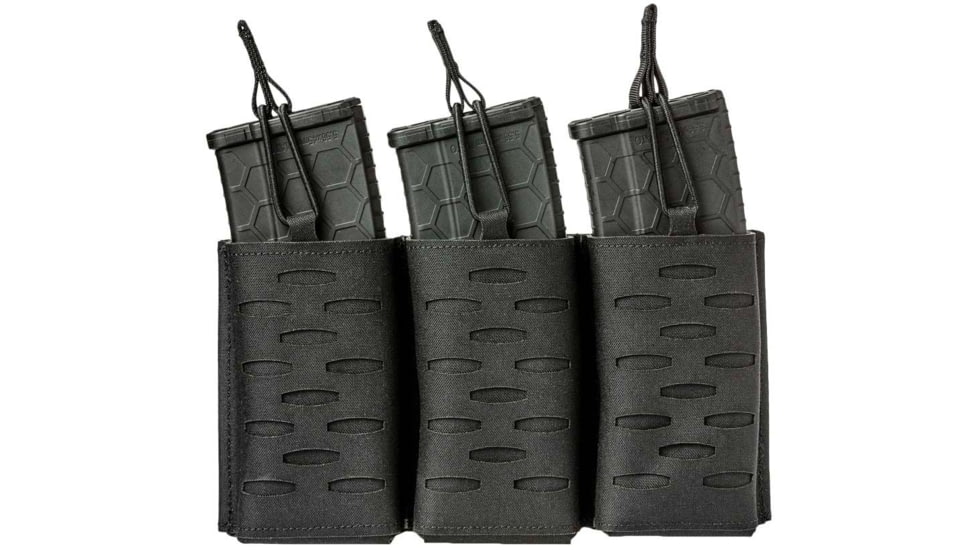 Sentry Gunnar Triple Rifle Mag Pouch, Black, Triple, 25AC10BK