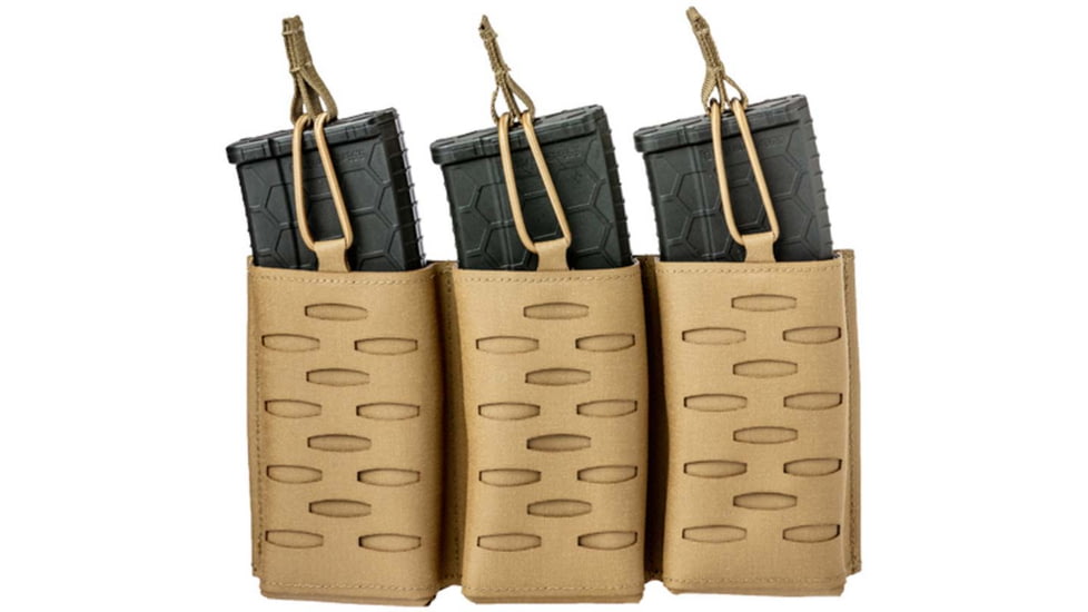 Sentry Gunnar Triple Rifle Mag Pouch, Coyote Brown, Triple, 25AC10CB