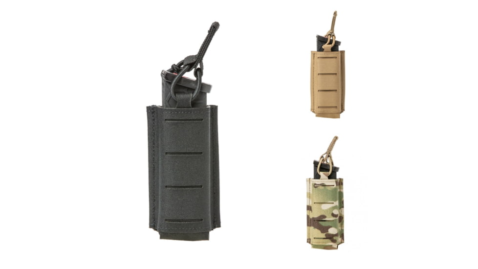 Sentry Pistol Single Mag Pouch, Black, Coyote Brown, Multicam