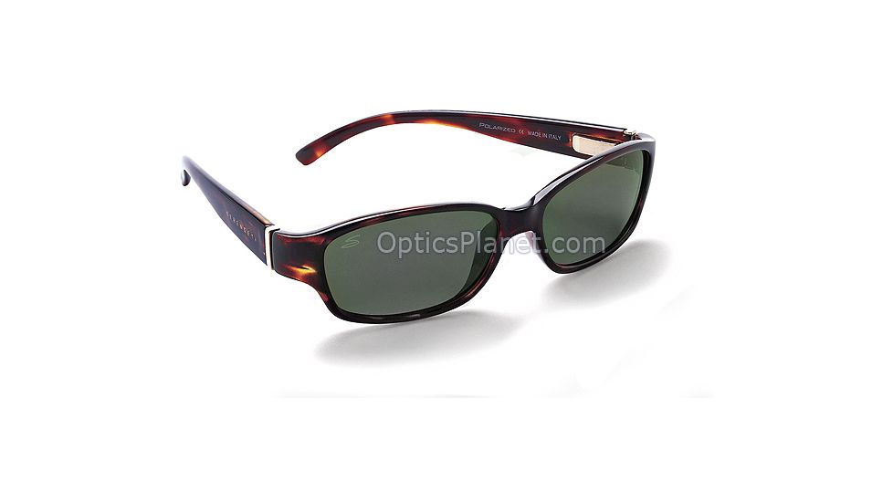 Serengeti Andros Tortoise Frame 555nm Polarized Lens Sunglasses - 6812