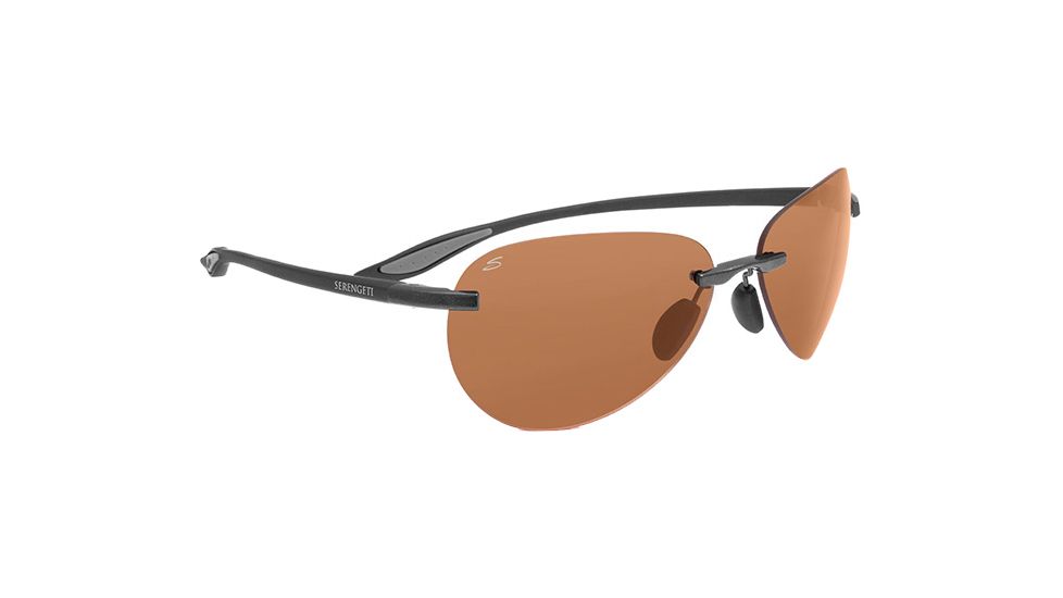 Serengeti Azione Progressive Rx Sunglasses Velvet Hematite Frame 7534
