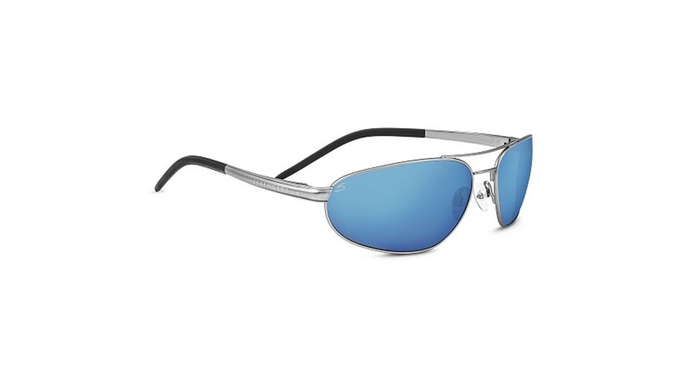 Serengeti Como Progressive Prescription Sunglasses, Satin Titanium Frame, 8395PR