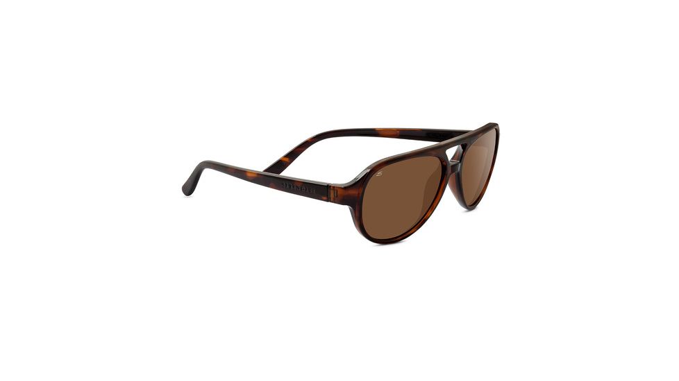 Serengeti Giorgio Progressive Prescription Sunglasses, Shiny Dark Tortoise Frame-8184PR