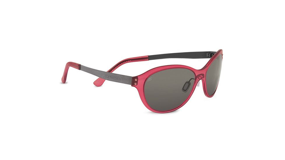 Serengeti Giustina Single Vision Prescription Sunglasses, Crystal Wine Frame-7905SV
