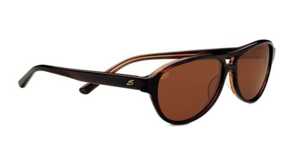 Serengeti Imperia Sunglasses - Dark Tort Honey Frame and Polarized Drivers Lens 7784
