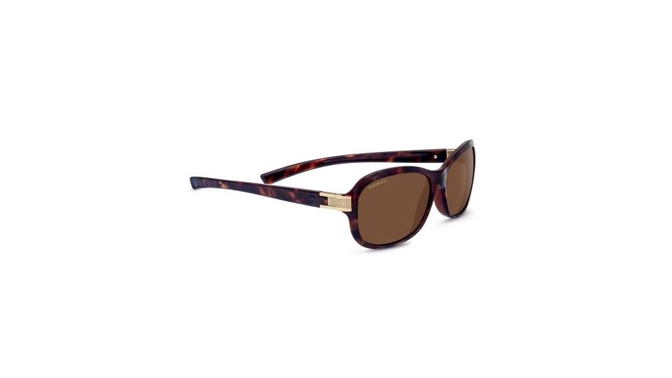 Serengeti Isola Progressive Prescription Sunglasses, Shiny Dark Tortoise Frame, 8429PR
