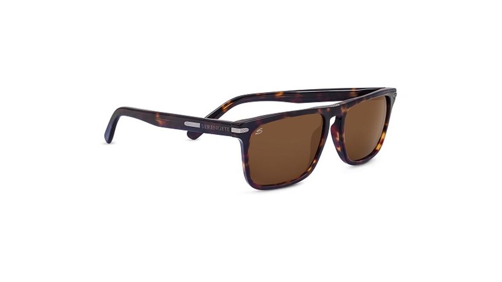Serengeti Large Carlo Progressive Prescription Sunglasses, Dark Havana Frame, 8324PR