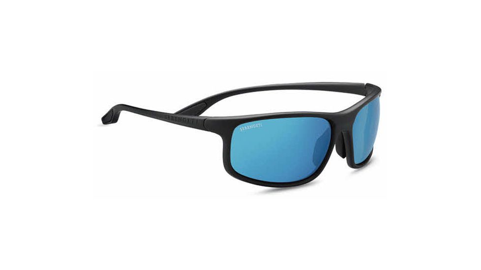 Serengeti Levanzo Progressive Prescription Sunglasses, Sanded Dark Grey Frame, 8609PR