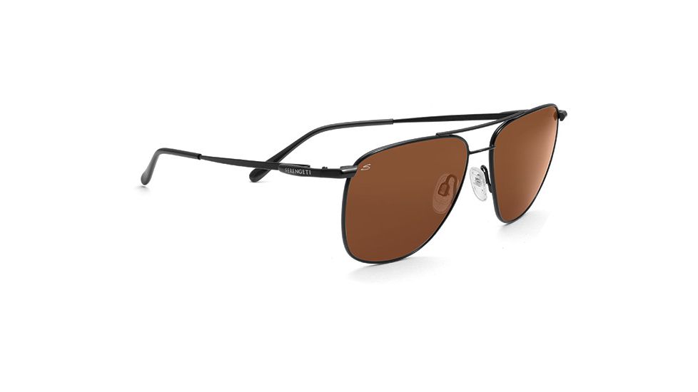 Serengeti Marco Progressive Rx Sunglasses Satin Black Frame 7545