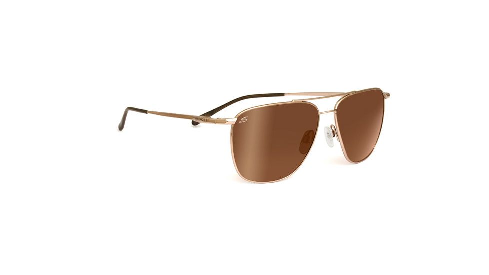 Serengeti Marco Progressive Rx Sunglasses Shiny Gold Frame 7715