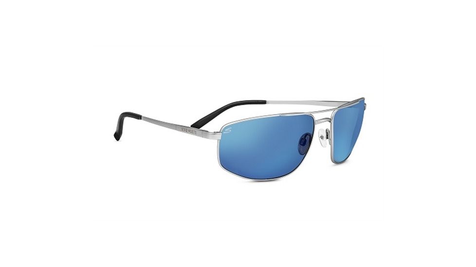Serengeti Modugno Progressive Prescription Sunglasses, Satin Silver Frame, 8409PR